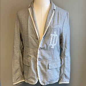 Diesel Gray Sport Coat with Modern Slim Fit (sz L)